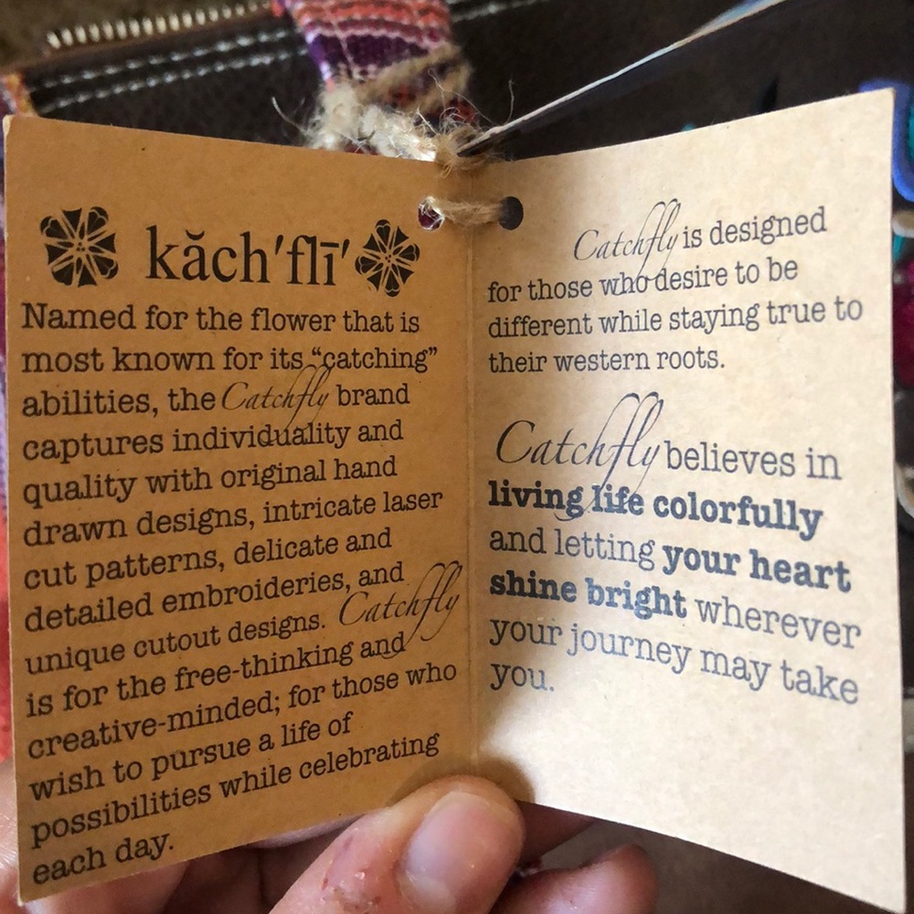 Trenditions bag with colored detail! New w Tags - Picture 7 of 7